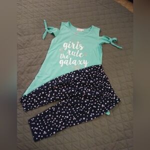 Galaxy Kids Set - Aqua and Navy